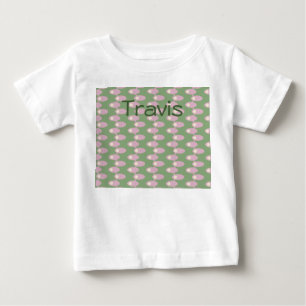 Pink Spaceships  Baby T-Shirt
