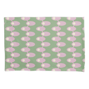 Pink Spaceships  Pillowcase