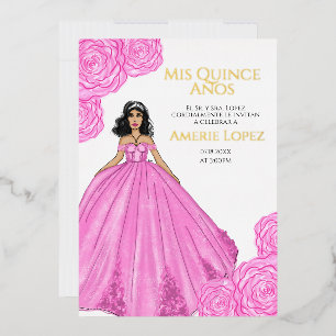 Pink Spanish Quinceanera 