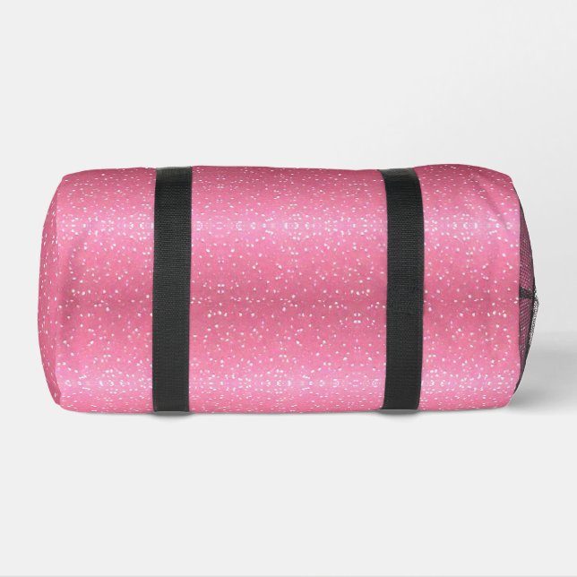 Pink Sparkle Duffle Bag (Bottom)