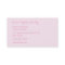 Pink Sparkle Gem Jeweller Business Card