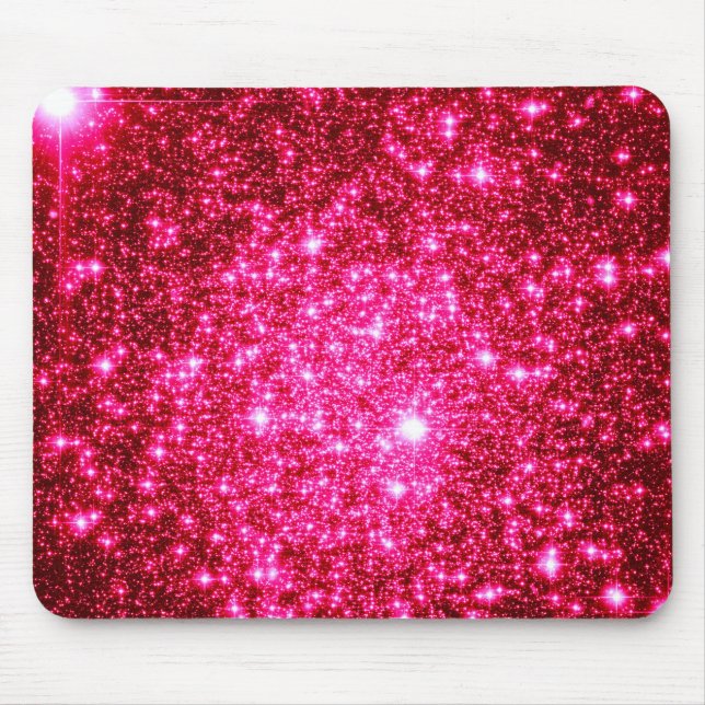 Pink Sparkle Mousepad (Front)