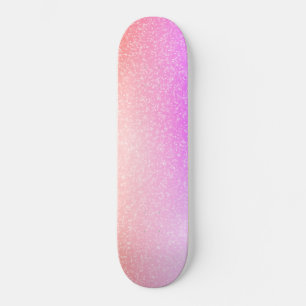 Pink Sparkle skateboard