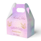 Pink Sparkle Whimsical Butterfly Baby Shower