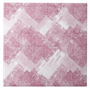 Pink sparkles on white. tile