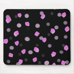 Pink Speckles Mouse Mat