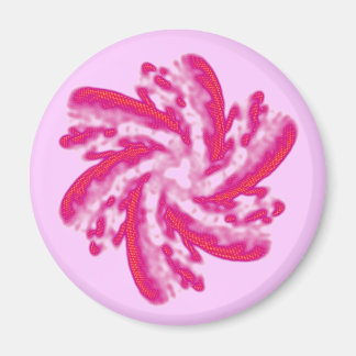 Pink Spiral Magnet