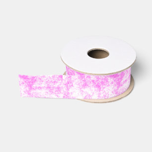 Pink Splash Grosgrain Ribbon