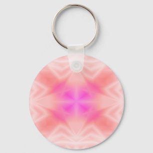 Pink Splash Key Ring