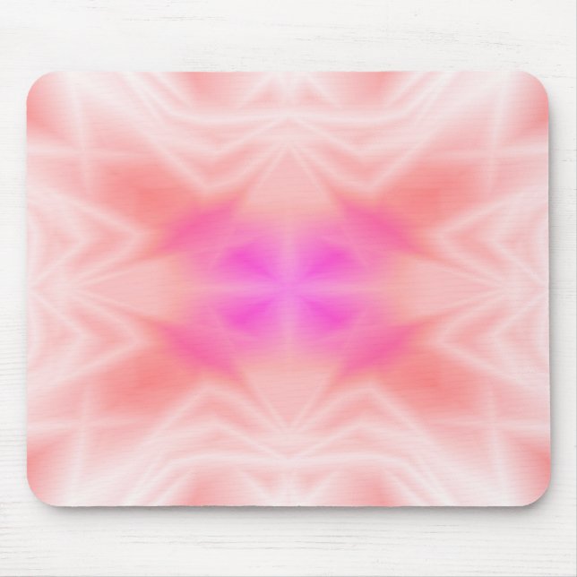 Pink Splash Mouse Mat (Front)