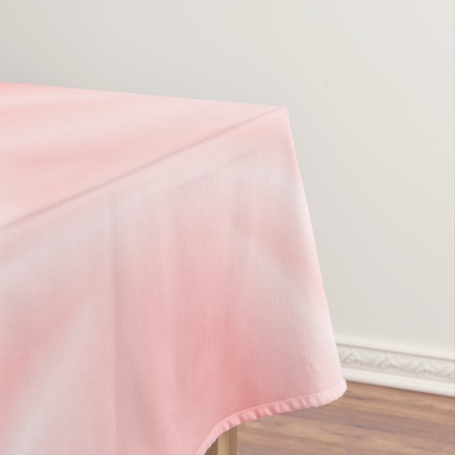 Pink Splash Tablecloth (In Situ)