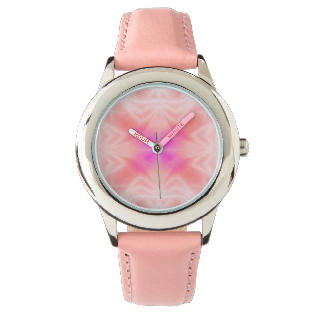 Pink Splash Watch (Front)