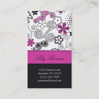 Pink Splendar Profile Card