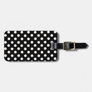 Pink Spot Polka Dot Luggage Tag