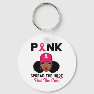 Pink Spread The Hope Find The Cure Breast Cancer A Key Ring