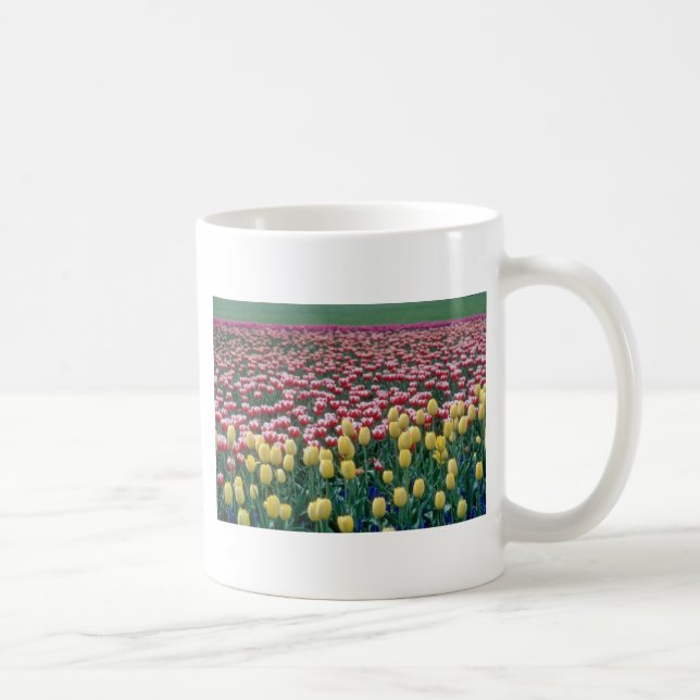 Pink Spring blend flowers Coffee Mug (Right)