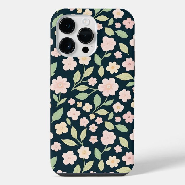 Pink Spring Elegance iPhone Case (Back)
