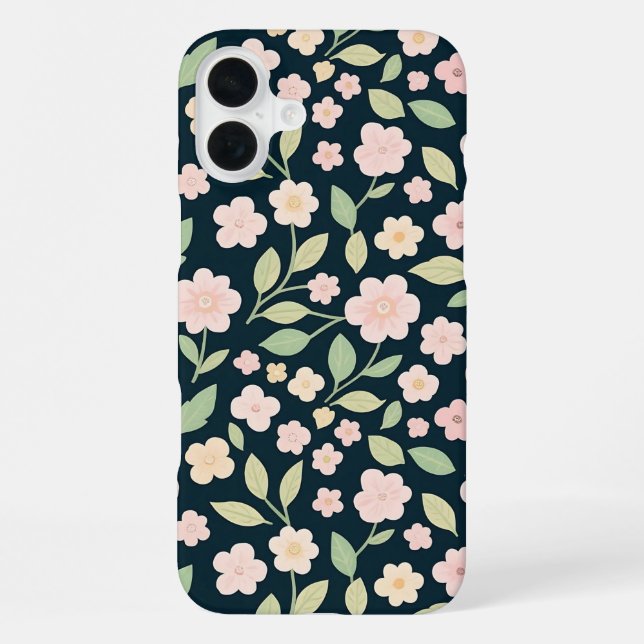 Pink Spring Elegance iPhone Case (Back)
