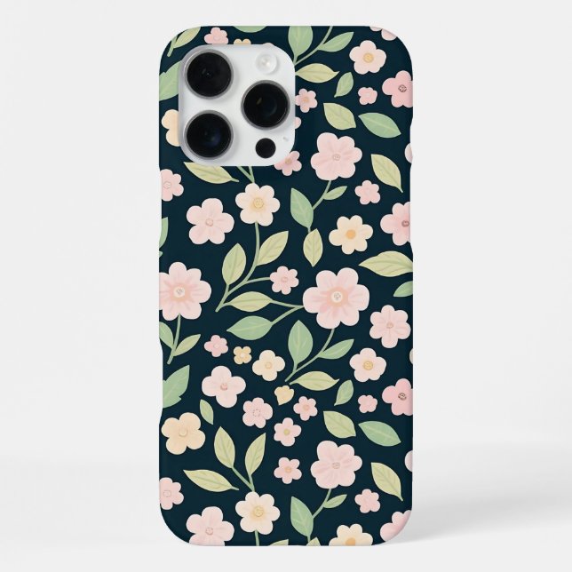 Pink Spring Elegance iPhone Case (Back)