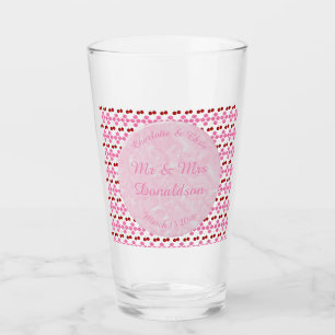 Pink Spring Wedding Cherry blossom and cherries Glass