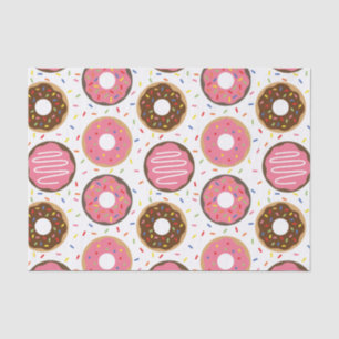 Pink Sprinkles Doughnuts Tissue Paper