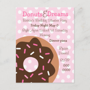 Pink Sprinkles Invitation