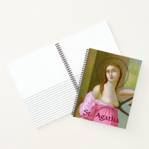 Pink St. Agatha (M 003) Notebook