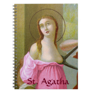 Pink St. Agatha (M 003) Notebook