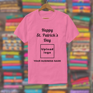 Pink St. Patrick's Day Business T-Shirt