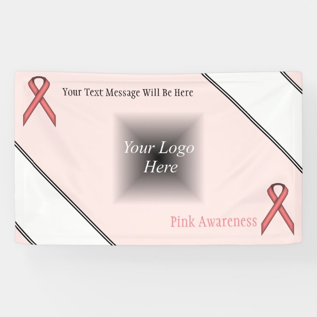 Pink Standard Ribbon by Kenneth Yoncich Banner (Horizontal)