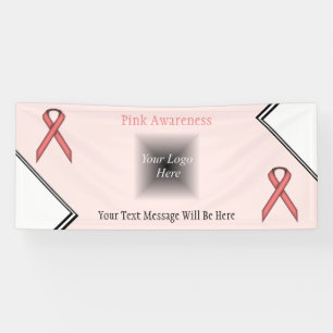 Pink Standard Ribbon by Kenneth Yoncich Banner