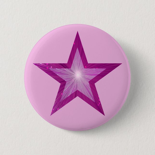 Pink Star button pale pink (Front)