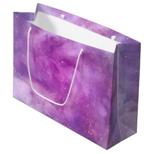 Pink Starry Sky Large Gift Bag