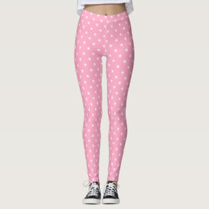 Pink Stars Leggings