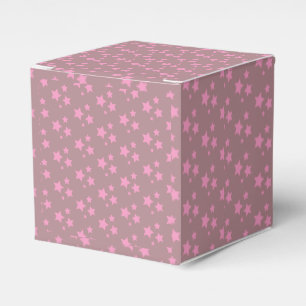 Pink Stars Modern design Paper Cups Favour Box