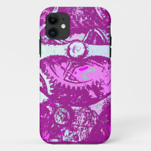 pink steampunk iPhone 11 case