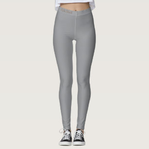 Pink Steel word gray leggings waist front