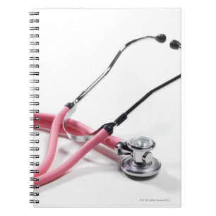 Pink Stethoscope Notebook