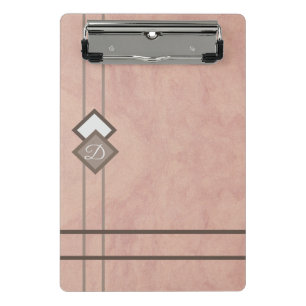 Pink stone mini clipboard