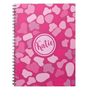 Pink Stone Pattern- Notebook