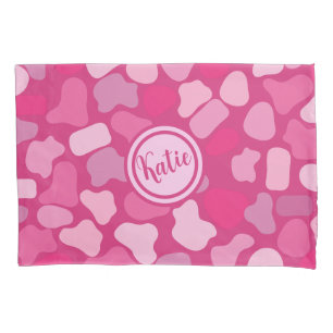Pink Stone Pattern- Pillowcase