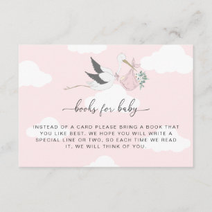 Pink Stork Books Request Insert Card