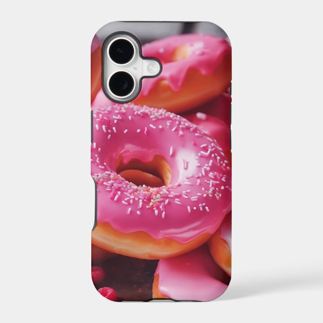 Pink Strawberry Doughnuts (Back)