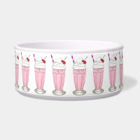 Pink Strawberry Ice Cream Shoppe Milkshake Dessert