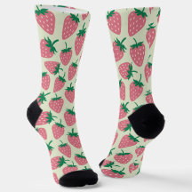 Pink Strawberry Summer Pattern