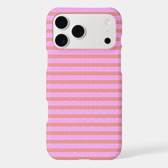 Pink Stripe  (Back)