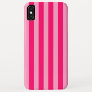 Pink Stripe Background iPhone XS Max Case