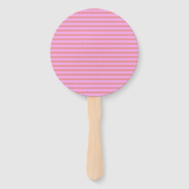 Pink Stripe Fans (Front)