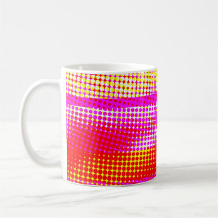Pink Stripe Pattern Coffee Mug