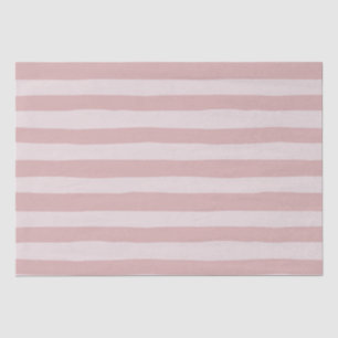 Pink Stripe Pattern Two Beautiful Shades of Pink  Tissue Paper